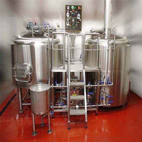 500L turnkey customizable steel micro brewery system for sale | Beer ...