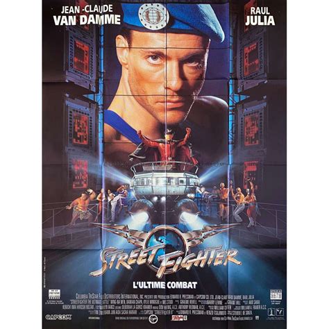 STREET FIGHTER French Movie Poster - 47x63 in. - 1994