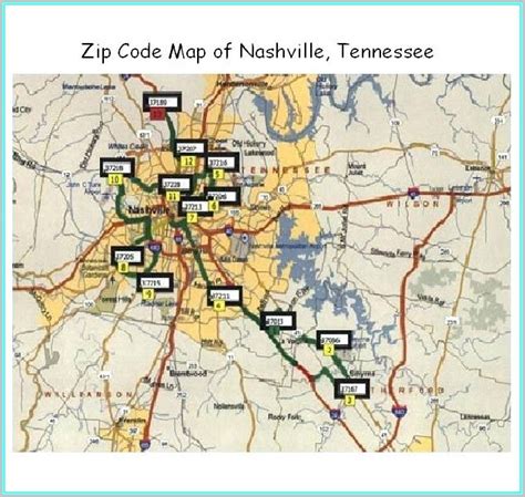 Nashville Tn Zip Code Map Maps For You | Images and Photos finder