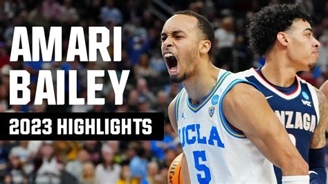 Amari Bailey 2023 NCAA tournament highlights - Win Big Sports