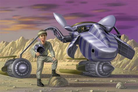 Anakin Skywalker's Pod Racer by AlanGutierrezArt on DeviantArt