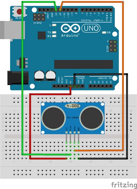 Interfacing Ultrasonic Distance Sensor in Arduino - Iotguider