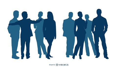 Business People Silhouette Vector Download