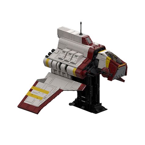 Republic Nu-class Attack Shuttle – the Clone Wars (with Interior) STAR ...