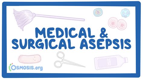 Medical and surgical asepsis: Video, Causes, & Meaning | Osmosis