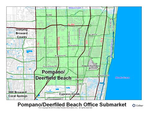 Pompano Florida Map | Printable Maps