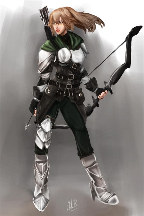 Archer design - design of an archer I made with references from ...