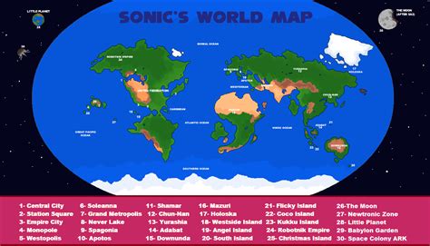 Sonic The Hedgehog's World Map : r/SonicTheHedgehog