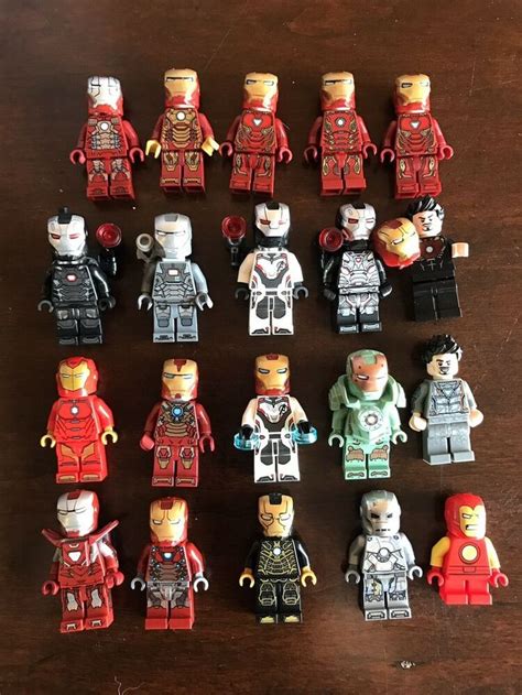 Lego Marvel Iron Man Minifigure Lot Super Heroes | SG MiniFigures