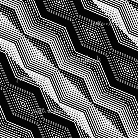 Black and White Lines by KSDesigns Seamless Repeat Royalty-Free Stock ...