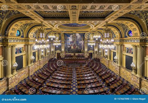 Pennsylvania State Capitol House of Representative Editorial Image ...