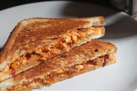 Paneer & Cheese Sandwich Recipe | dailysimplyrecipes