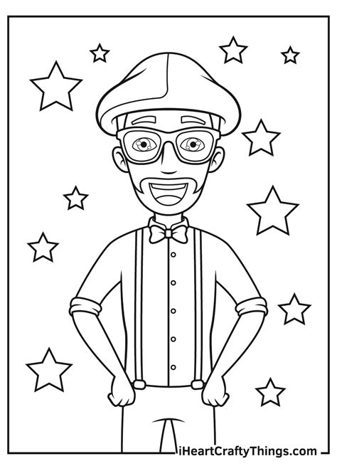 Blippi Coloring Pages Blippi coloring pages - Shauna Canute