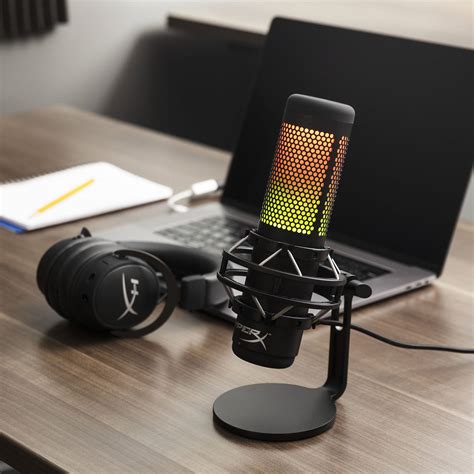 HyperX Releases the QuadCast S USB Microphone With Customizable RGB ...