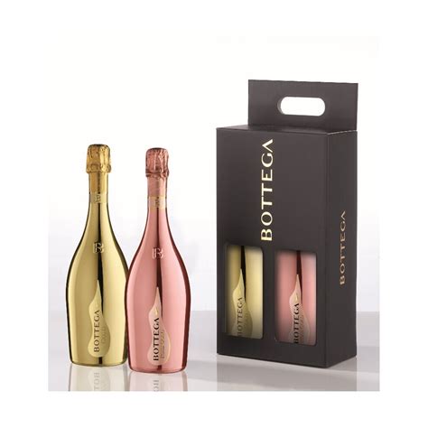 Bottega Gold With 2 Bottega Flutes Gift Pack (75cl) - Champagne One