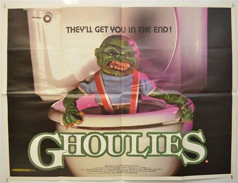 GHOULIES Cinema Quad Movie Poster