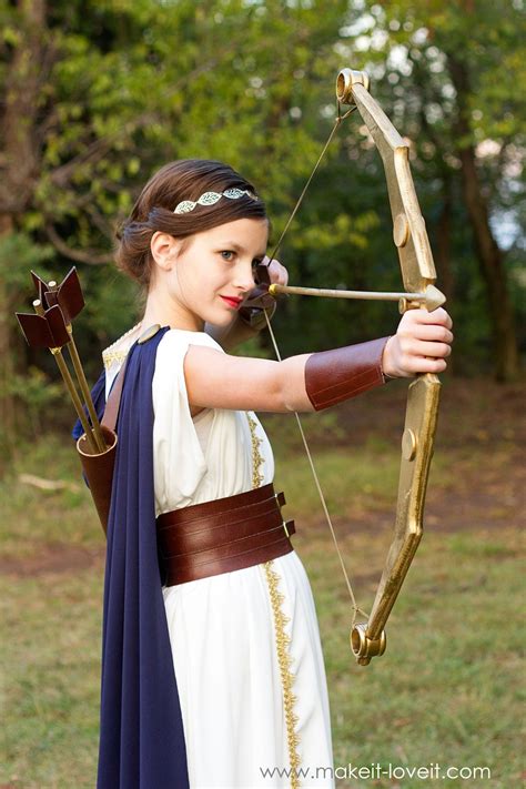 DIY Greek Goddess Costume: ARTEMIS | Make It and Love It