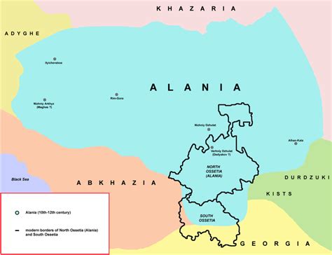 South Ossetia Map