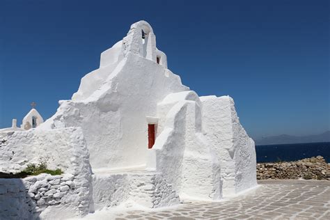 Mykonos - Church of Panagia Paraportiani | The Townhouse Hotel Mykonos