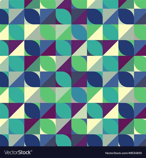 Geometric simple pattern seamless static Vector Image