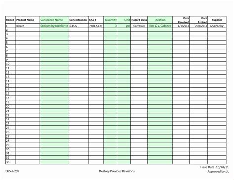 Free home inventory spreadsheet template for excel - codesfess