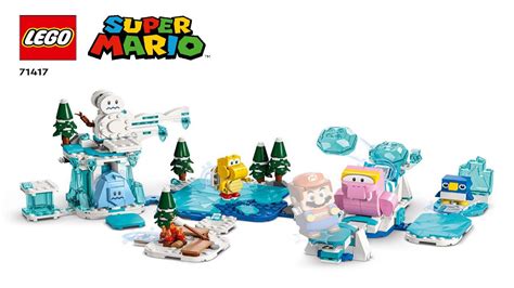 LEGO instructions - Super Mario - 71417 - Fliprus Snow Adventure - YouTube