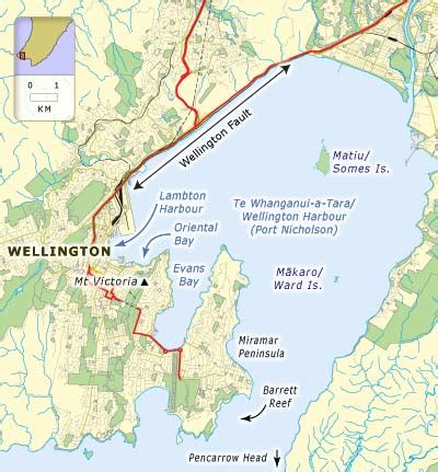 Wellington Harbour (Port Nicholson) and City – Wellington places – Te ...