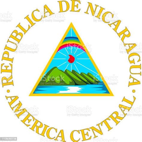 Coat Of Arms Of Nicaragua Stock Illustration - Download Image Now ...