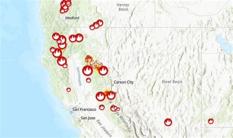 Wildfire Map Of The Usa