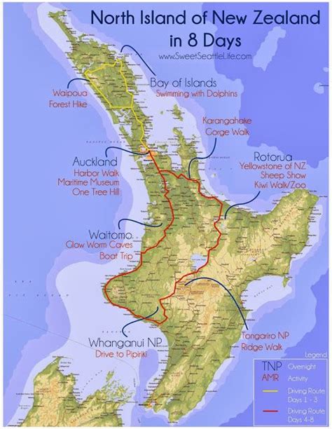 Trips new zealand route map and sneak peek – Artofit