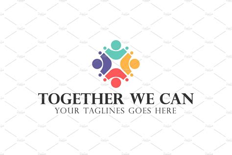 Together We Can Logo | Photoshop logo, Together we can, Logo templates