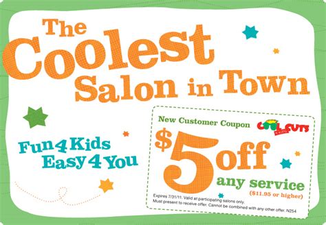 OC Mom Activities: Discount Coupon for Kids Haircuts