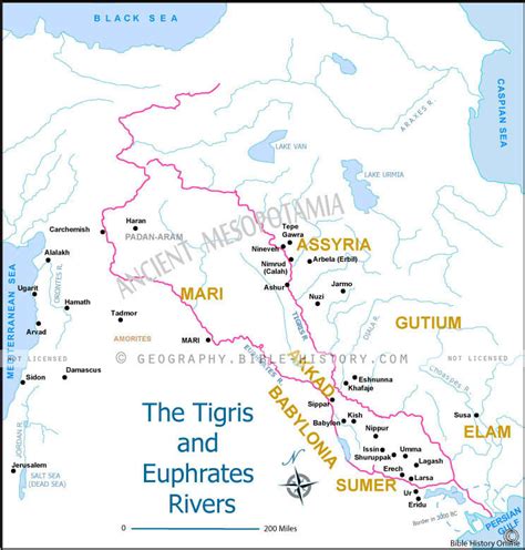 Tigris River On Middle East Map | SexiezPicz Web Porn