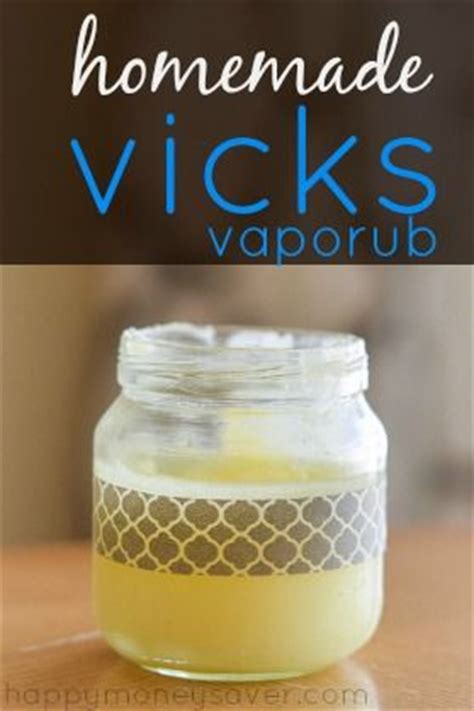 Down with a cold or cough? DIY homemade Vicks Vaporub