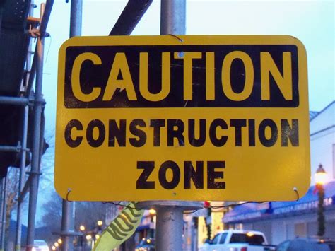 Construction Zone Free Stock Photo - Public Domain Pictures