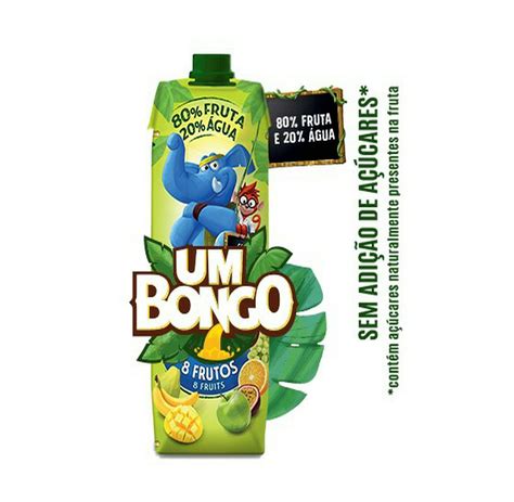 Um Bongo 8 Fruits Juice 12x1lt | Divino