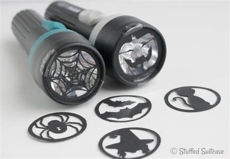 DIY Halloween Flashlight Projections Craft