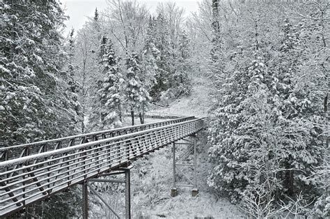 winter, sault ste. marie, ontario | bridge, hub trail, fort … | Flickr