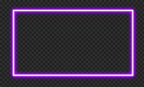 purple neon frame transparent PNG & clipart images | Citypng