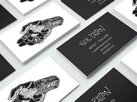 artist business cards examples - Rolande Atkinson