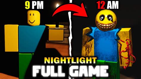 ROBLOX - Nightlight - (Full Walkthrough) - YouTube