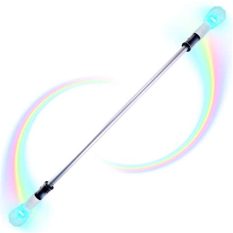 Buy Lumina Twirl™ Baton v2 LED Light Up Twirling Baton - Silver Online ...