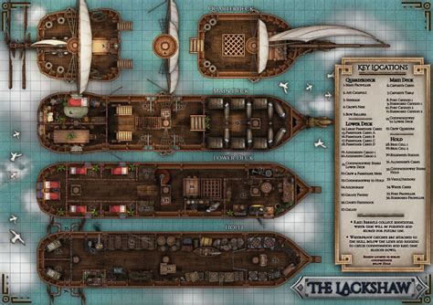 Airship, The Lackshaw | Inkarnate - Create Fantasy Maps Online