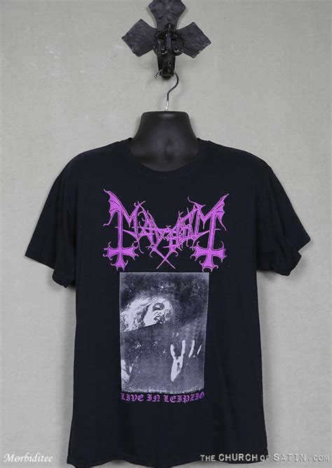 Mayhem Shirt Black Metal T-shirt Live in Leipzig Marduk - Etsy UK