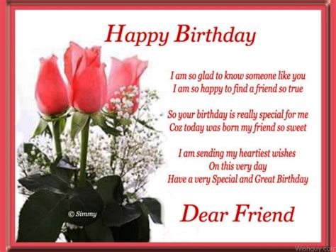 Birthday Wishes For Friend - Wishes, Greetings, Pictures – Wish Guy