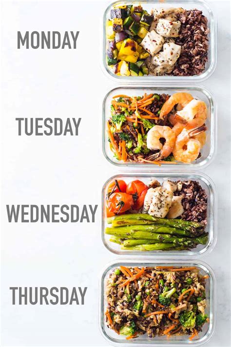 How To Meal Prep + Make 4 Meals at Once - Green Healthy Cooking