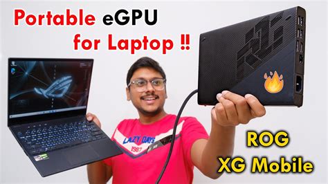 External GPU for a Laptop... Crazy Tech from ROG 😱🔥 - YouTube