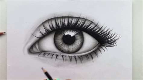 How To Draw A Realistic Eye Youtube : How To Draw Realistic Eye Step By ...