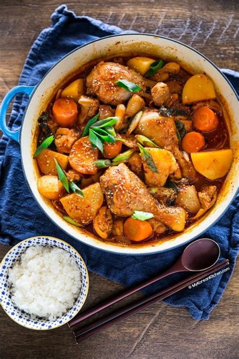 Spicy Korean Chicken Stew | Recipe Cart