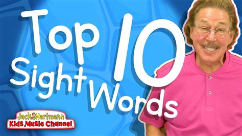 Top 10 SIGHT WORDS! | Jack Hartmann - YouTube